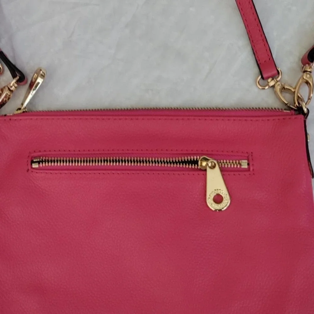 New Mulberry‎ pink leather crossbody purse